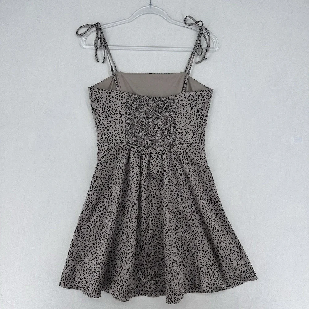 Lola and Grace Mini Fit and Flare Dress Womens Size XS Roan Pattern Animal Print